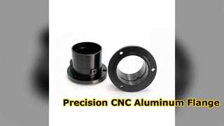 Custom 6061 Aluminum CNC Turning Flange Upper Cover