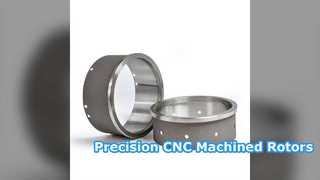 Precision CNC Machined Bladed Rotors for Industry